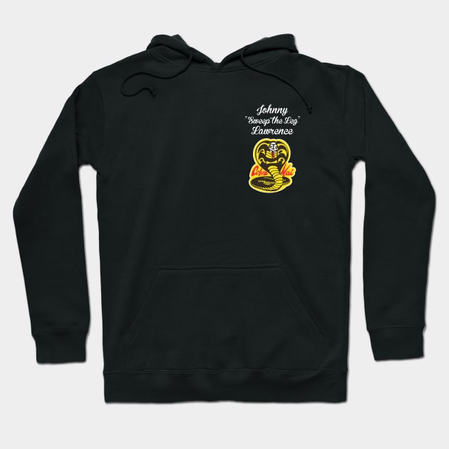 Cobra Kai Johnny Sweep the Leg Lawrence Hoodie by darklordpug